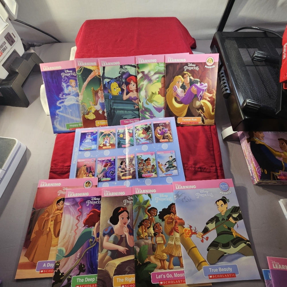 Disney Princess Phonics and Sight Words Collection See Pictures For Details - Picture 10 of 15